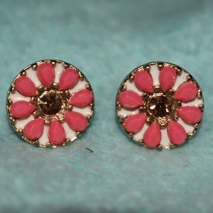 Bauble bar pink earrings